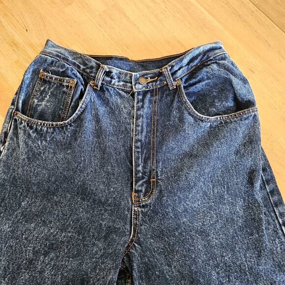 Gitano Vintage 80's High Waisted Mom Jeans - Acid Blue - size 14 - EUC - Picture 4 of 12